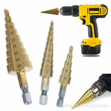 Viêm hex shank thẳng cây sáo khoan bit